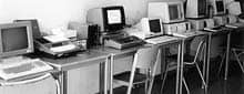 Bild vom Computerraum