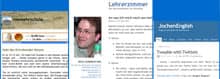 Die drei Gewinner der Lehrerblog-2009-Abstimmung, Ausschnitt