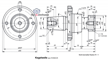 Kegelwelle_mit_Zahnrad