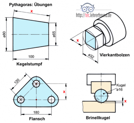  Satz des Pythagoras Aufgaben