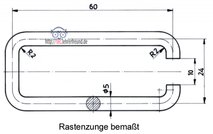 Bemaßungsaufgabe Loesung