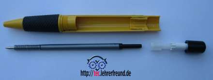 Kugelschreiber, geöffnet (Fotos)