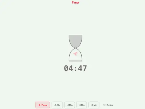Timer - Sanduhr-Variante