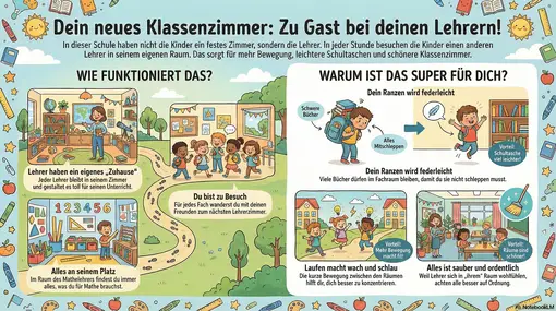 Beispiel: NotebookLM-Infografik für Grundschüler