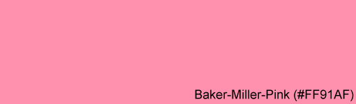 Baker-Miller-Pink -Farbfläche