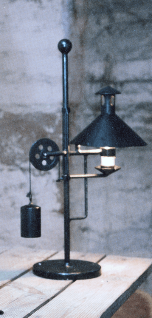 Gesamtbild der Kerzenlampe