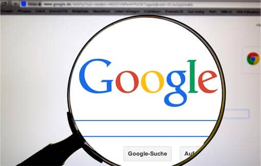 Internetrecherche mit Google