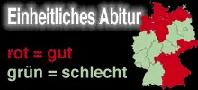 Deutschlandkarte: Länder auf dem Weg zum Einheitsabitur