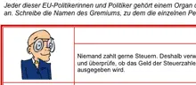 lerngut Lernwerkstatt Europäische Union - Beispielausschnitt