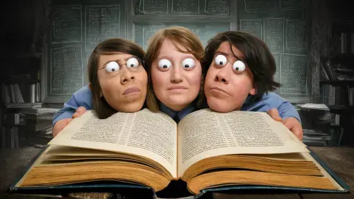 Schüler lesen Schullektüre und verstehen sie nicht