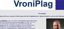 Screenshot der Website VroniPlag