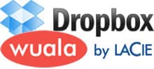 Logos von Dropbox und Wuala