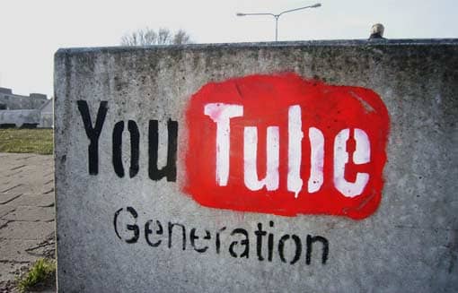 Graffiti: 'YouTube Generation'