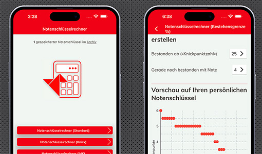 Lehrerfreund Notenschlüsselrechner App