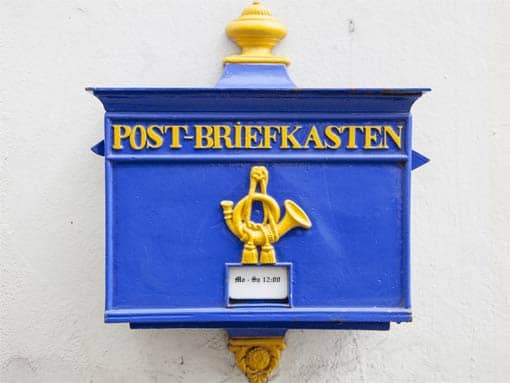 Postbriefkasten