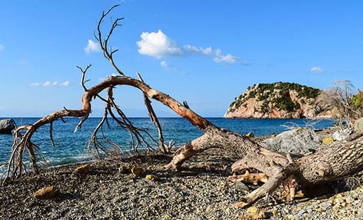 Strand in Griechenland