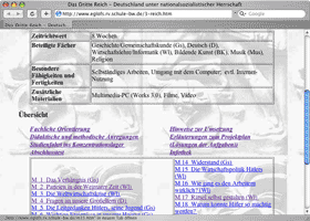 Vorschau fächerverbindendes Projekt Drittes Reich