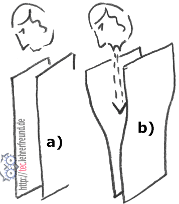 Bernoulli-Versuch verdeutlicht an zwei Papierblättern, die durch Blasen zueinander hingezogen werden.