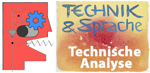 Logo für die Beitrags-Reihe »Technik und Sprache«