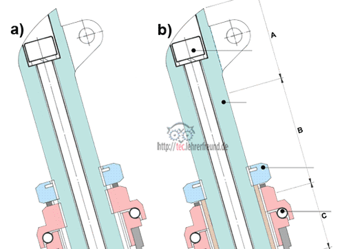 Fahrrad-Vorbau-Zeichnung, Vorschaubild