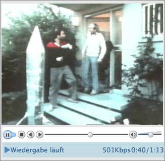 Screenshot: Ausschnitt aus dem Wahlwerbespot der Gruenen 1980 (Thema: Atomraketen)